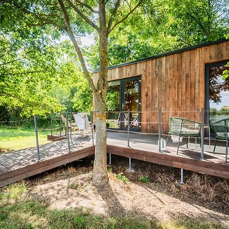Rybnik Plovouci Sauna Glamping Lyxtält *