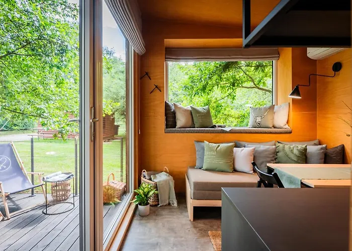Luksustelt Rybnik Plovouci Sauna Glamping *